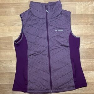 Columbia Violet Quilted Vest
